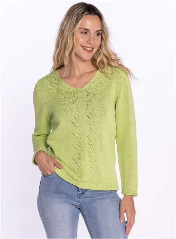 728 JERSEY CUELLO PICO CALADO