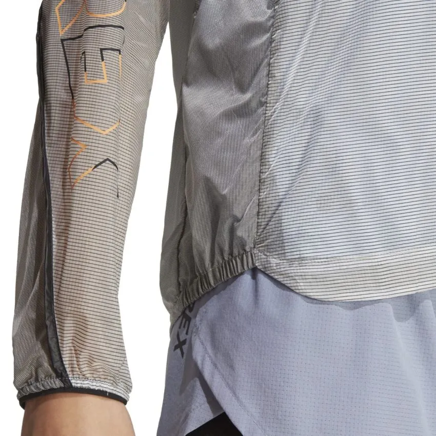 adidas Mujer Chaquetas AGR Pro WW Jacket Gris 