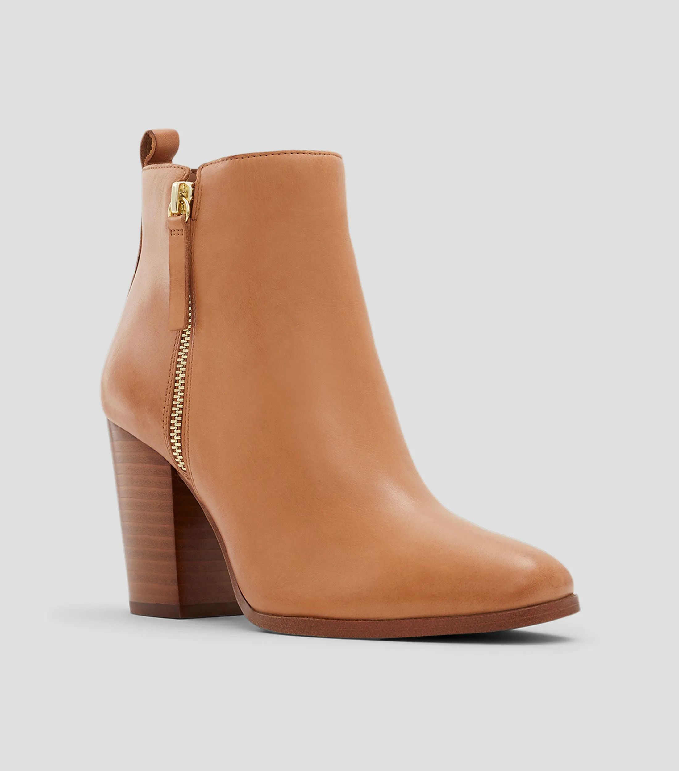 Aldo Botines en piel con tacón alto y ancho Mujer