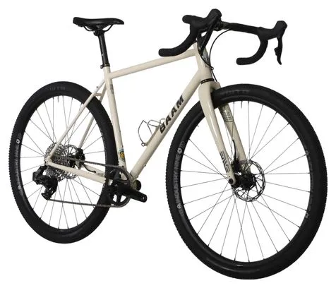 BAAM Bicicleta Gravel BAAM ARGH Sram Rival XPLR eTap AXS 12V 700 mm Beige Arena 2023