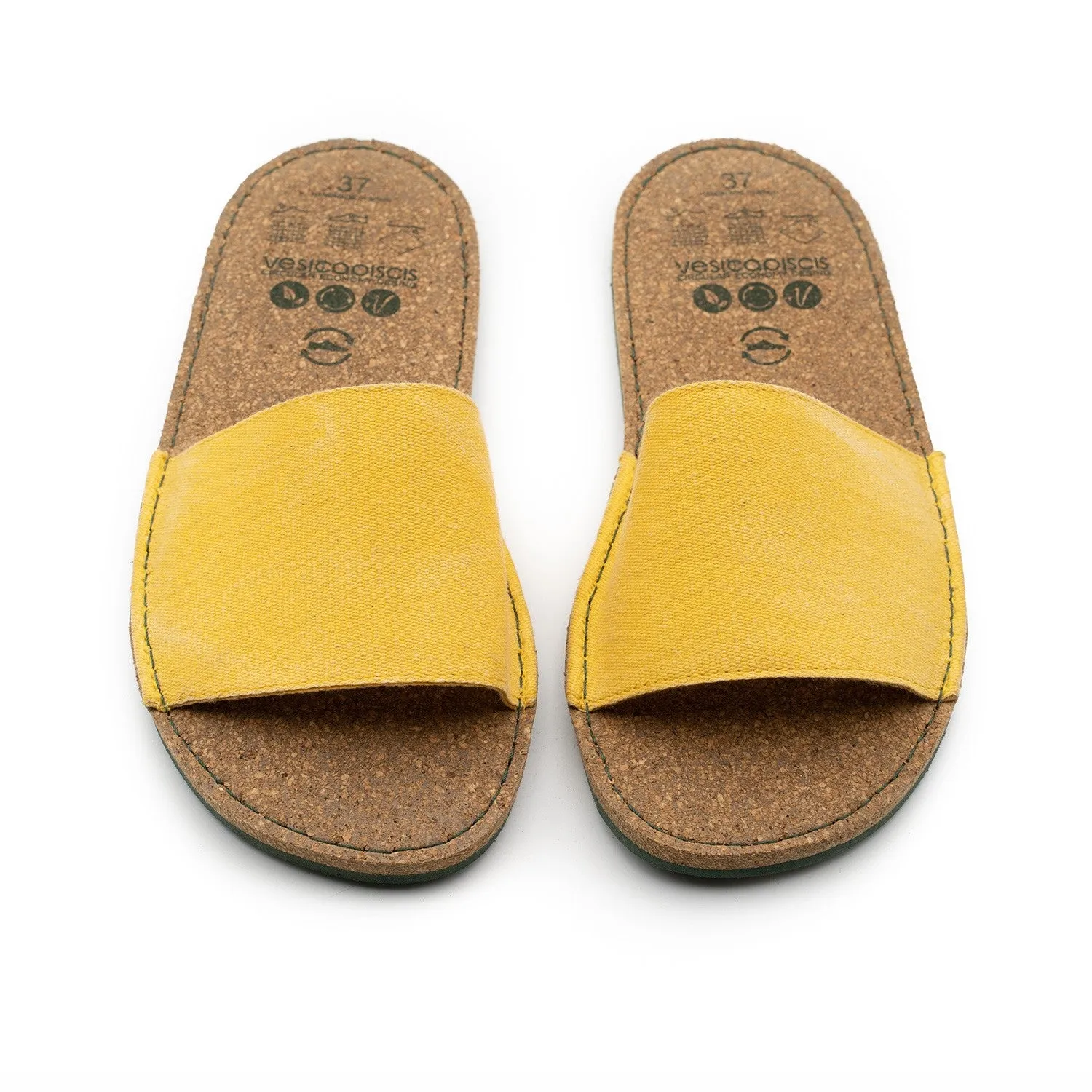 BEATRICE Sandalia vegana lemon BEA010