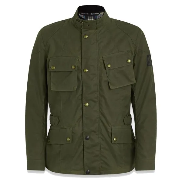 Belstaff Crosby 2 Tech Wax Forest Green 