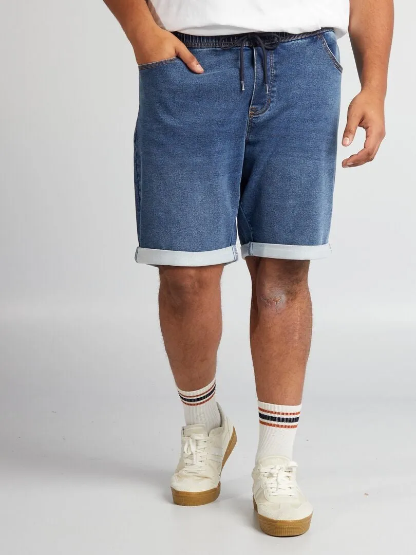 Bermudas vaqueras - AZUL