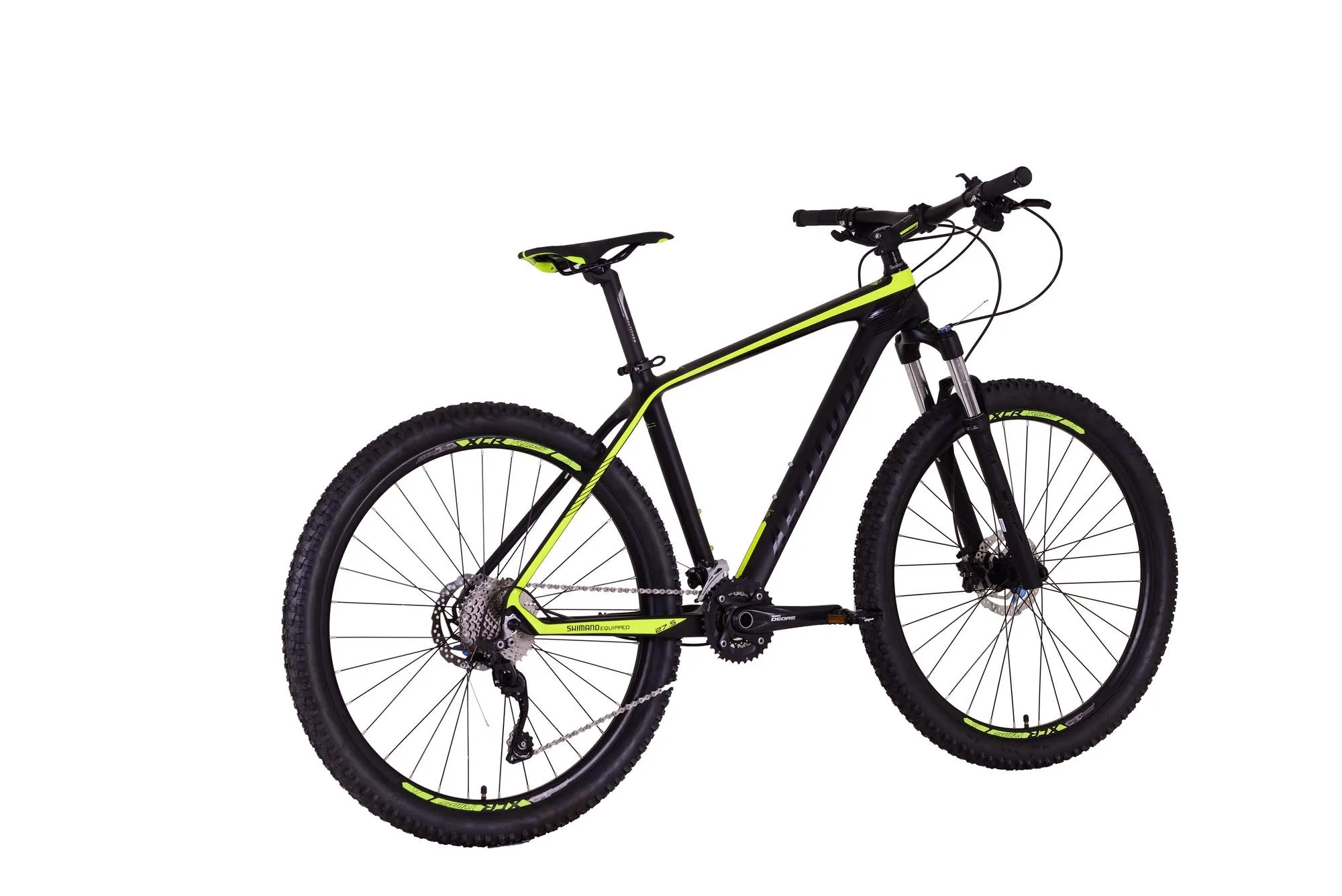 Bicicleta MTB Altitude Fenden Elite Negra/Amarilla Mate 2018