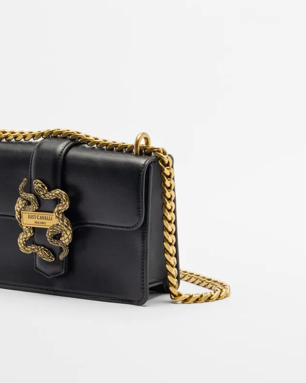 Bolso de hombro Just Cavalli 77RA4BAF Negro