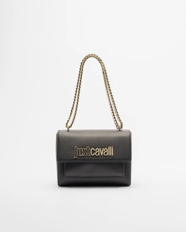 Bolso de hombro Just Cavalli 77RA4BB2 Negro