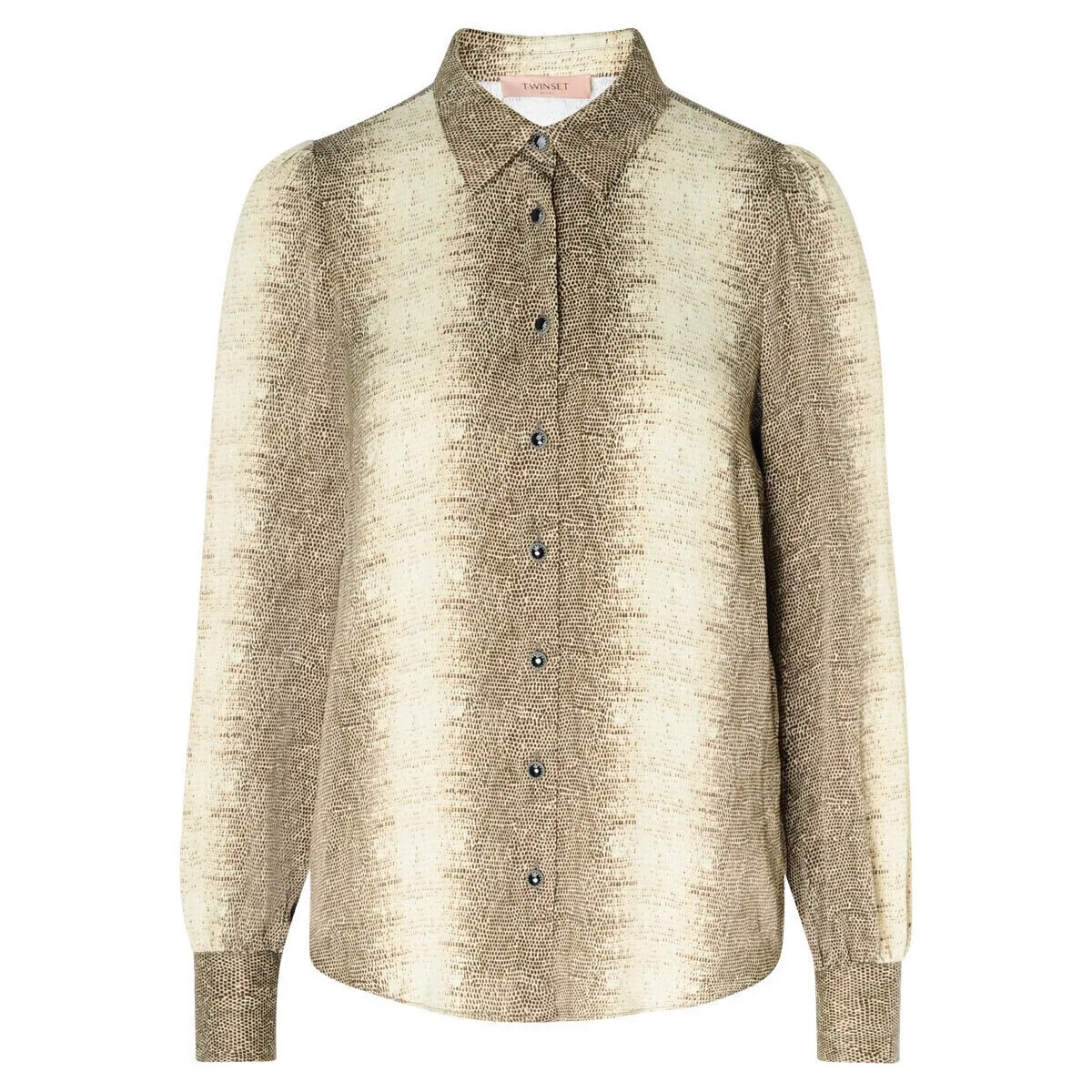 Camisa  estampado lagarto