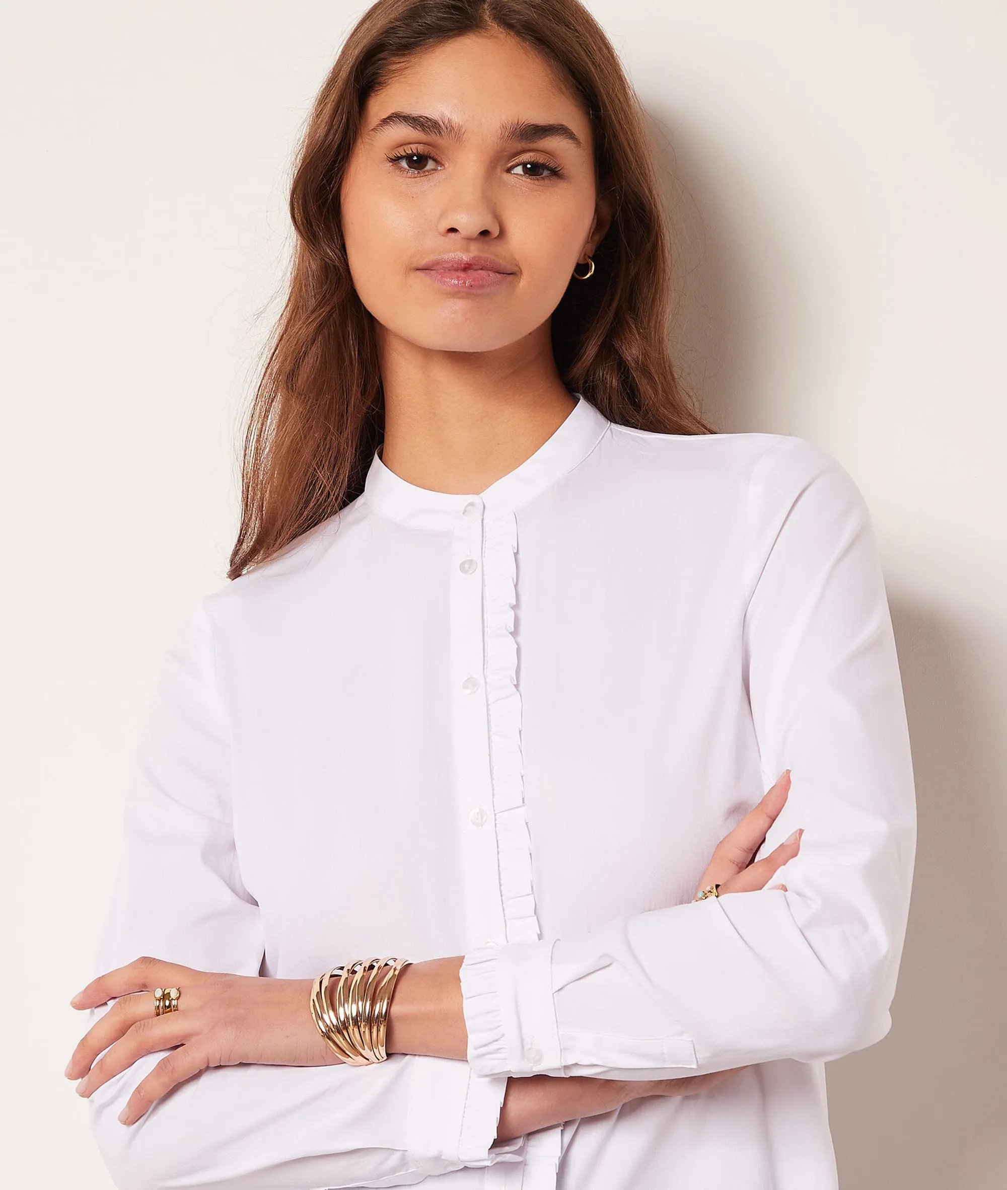 Camisa manga larga BELLI BLANC - ETAM