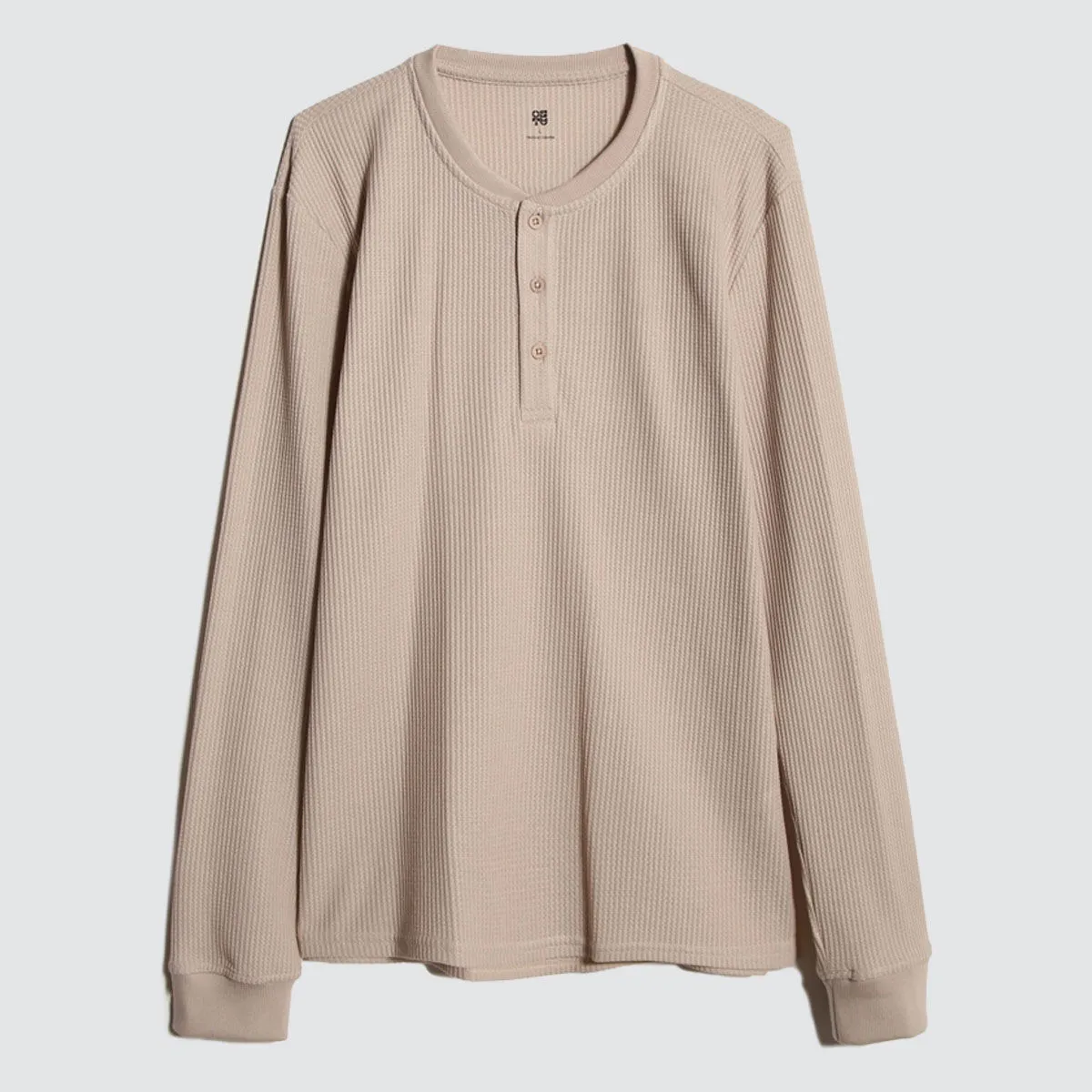 Camiseta Con Cuello Henley