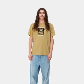 Camiseta Khaki Carhartt Fixed Bugs Agate M
