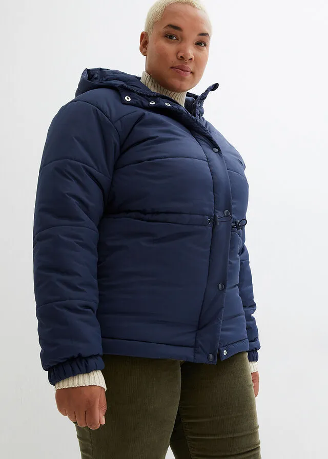Chaqueta guateada rojo avellana