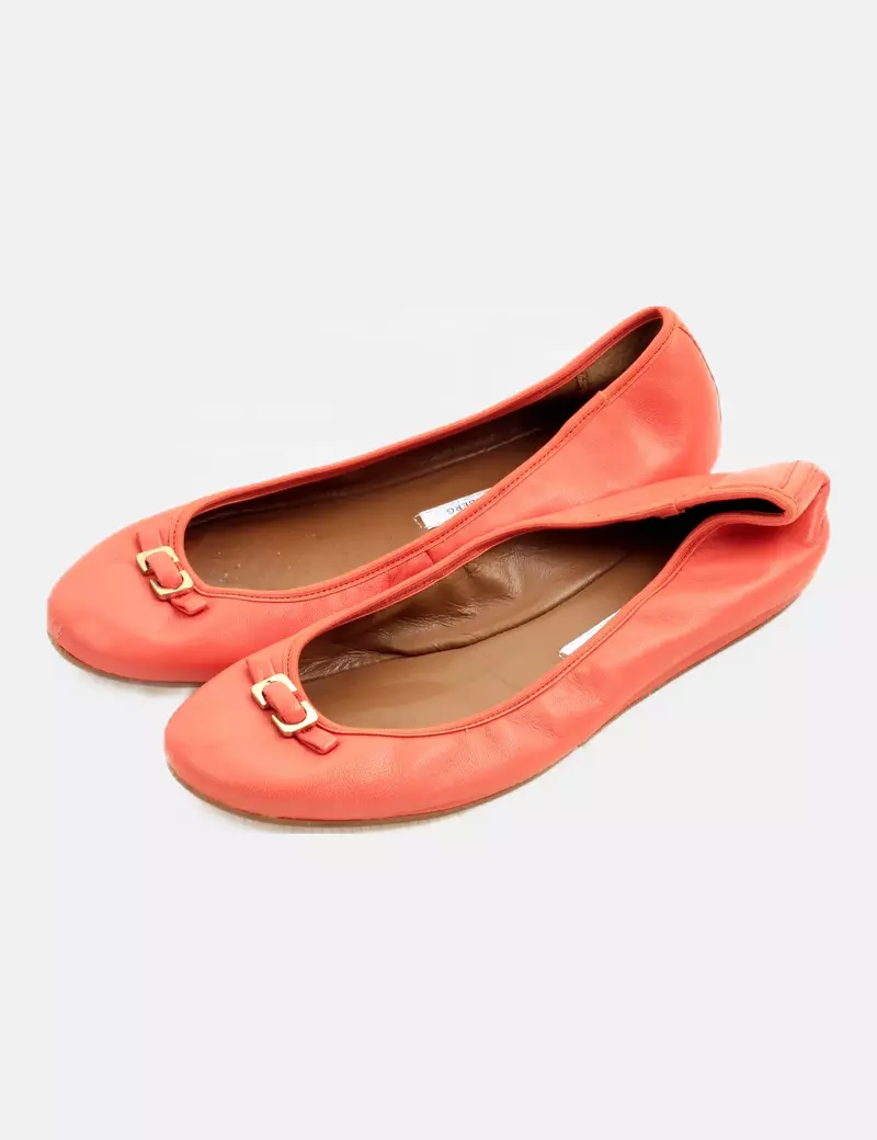 Diane Von Fürstenberg Bailarina salmón