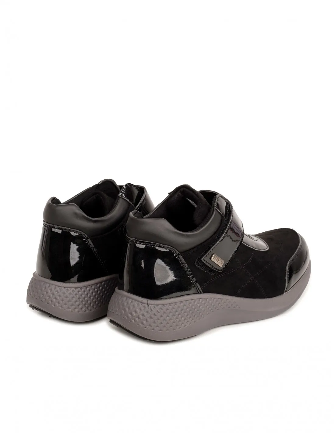DOCTOR CUTILLAS Botines Impermeables Velcro Negros