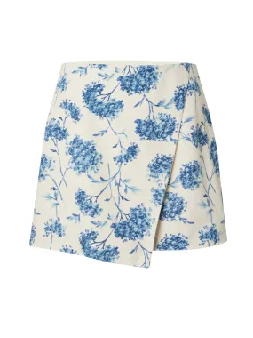 Falda Abercrombie & Fitch en Blanco