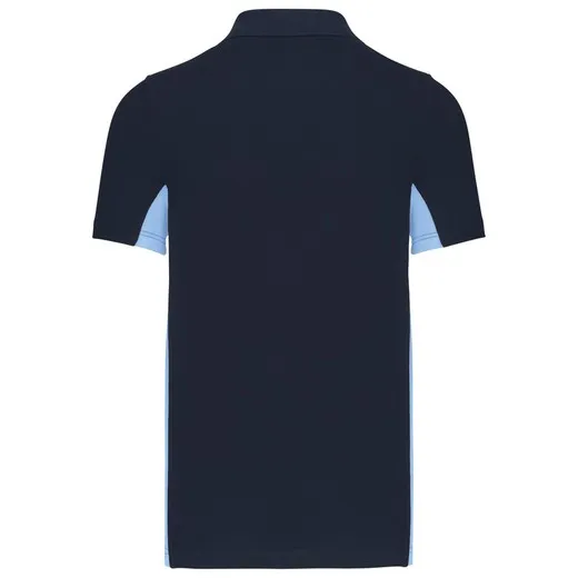 FLAG - POLO BICOLOR MANGA CORTA