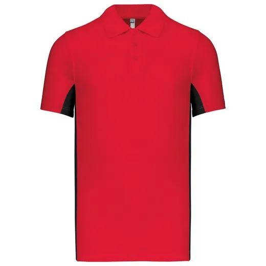 FLAG - POLO BICOLOR MANGA CORTA
