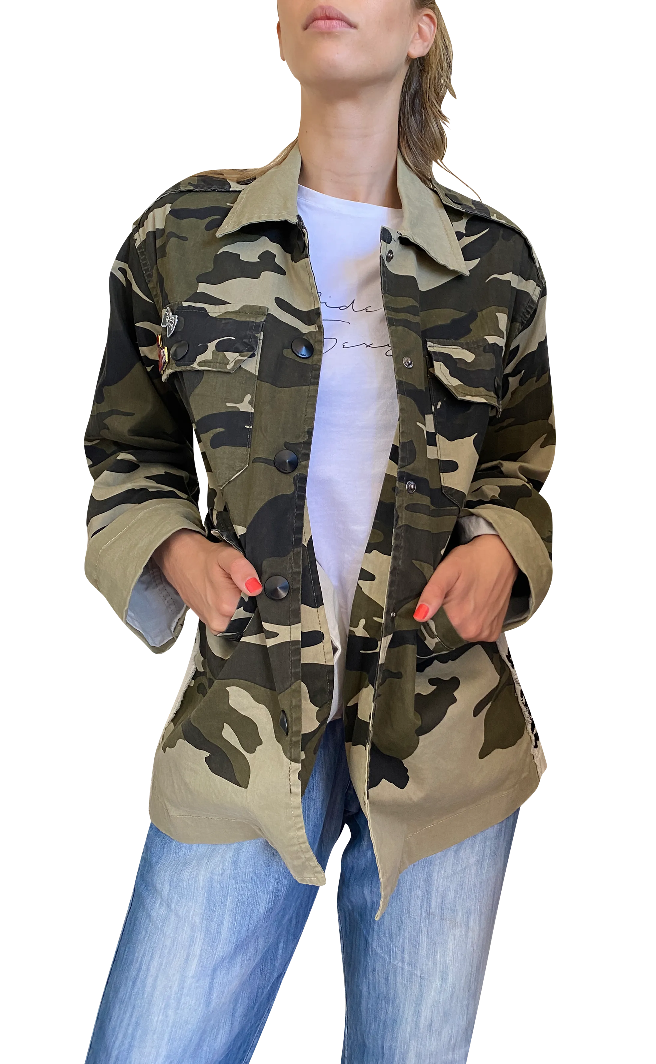JAZMIN CHEBAR Chaqueta Cherry