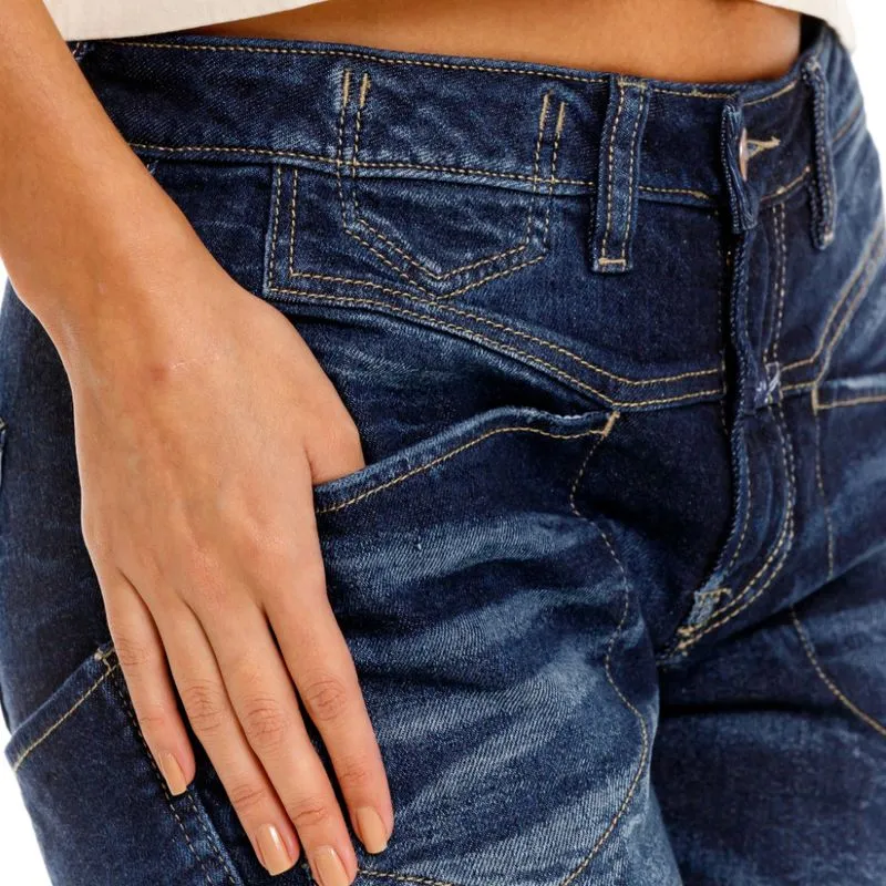 Jean Stretch Para Mujer Raissa Girbaud