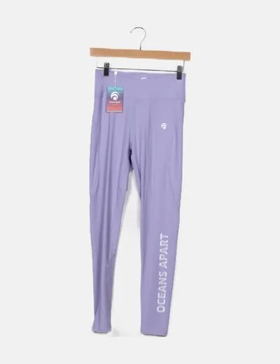 Oceans apart Legging deportivo lila