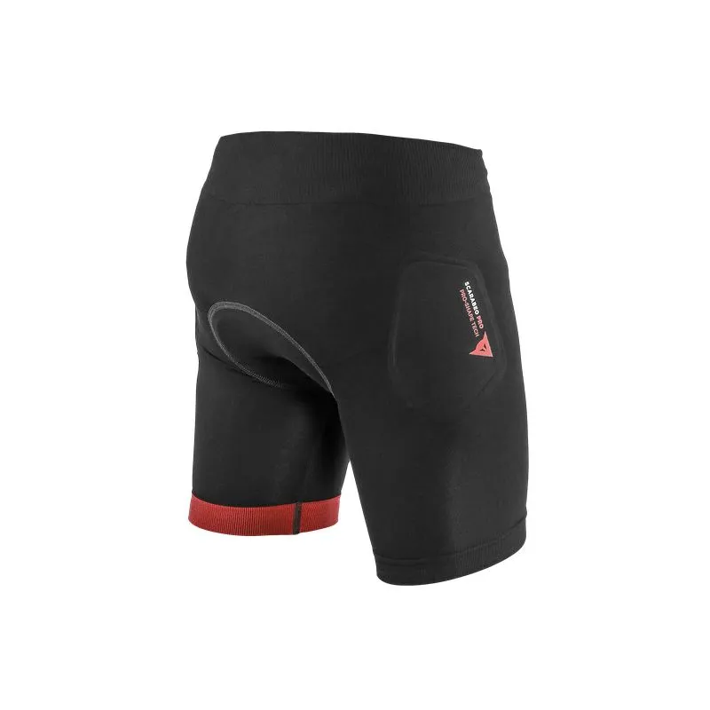 Pantalones cortos de protección Dainese Pantalones cortos Scarabeo (Negro/rojo) junior