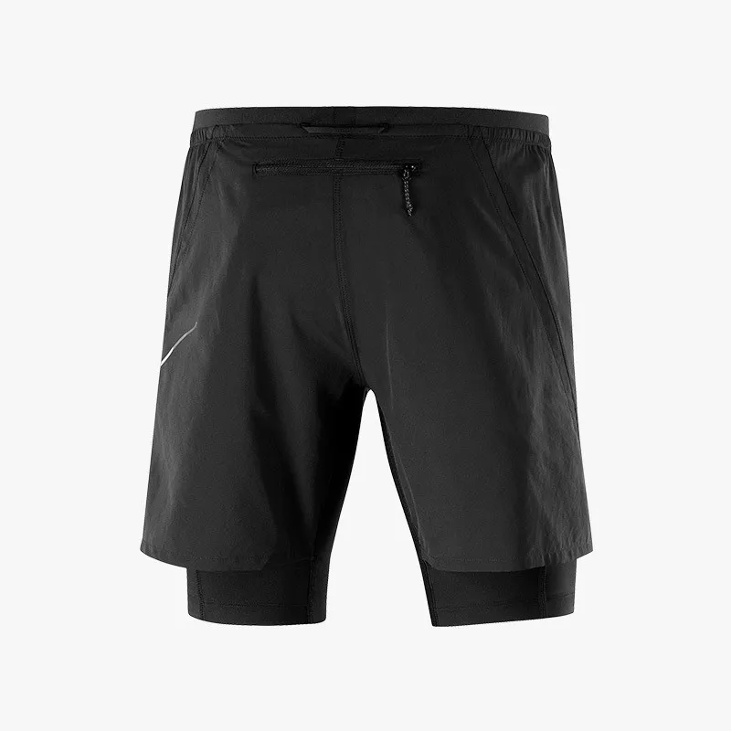 PANTALÓN SALOMON CROSS TW SHORTS NEGRO