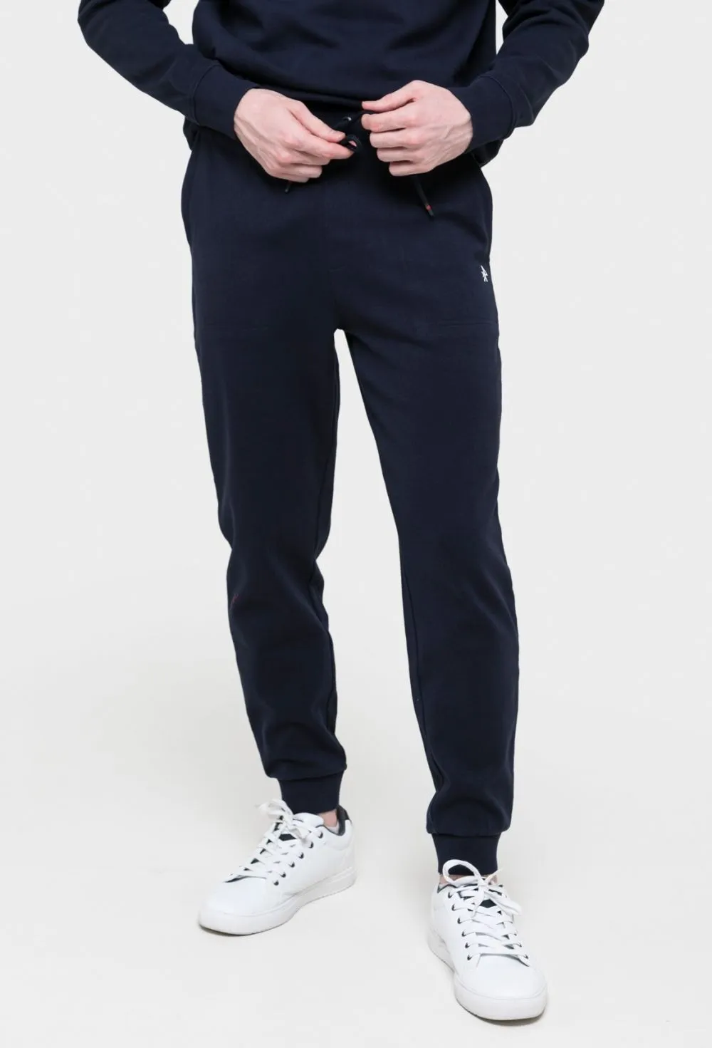 Pantalón de algodón azul marino