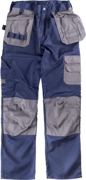 Pantalón sin elástico Marino Gris