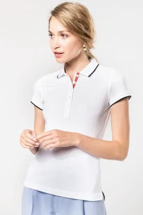 POLO PIQUE MANGA CORTA MUJER