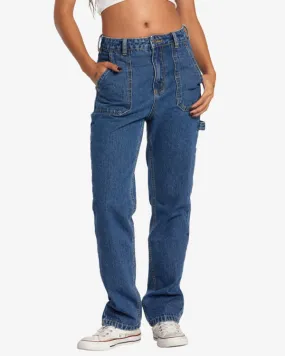 Recession Collection - Pantalón Vaquero de Talle  Alto para Mujer-
