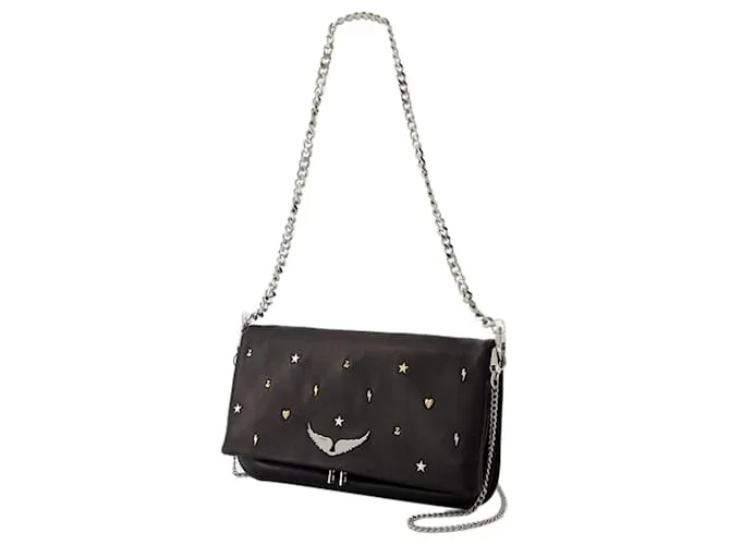 Rock Lucky Charms Crossbody - Zadig & Voltaire - Cuero - Negro 