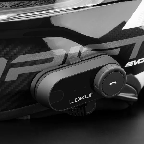 Scorpion Exo Tech Evo Solid Matt Anthracite + Kit Bluetooth Lokui K30 