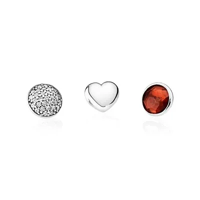 Set Locket en plata de ley Julio 792091SRU
