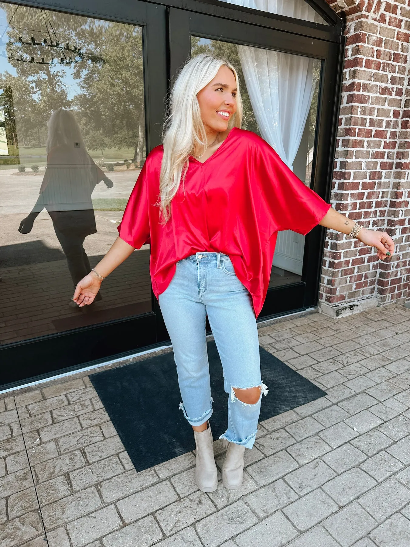 The Sadie Chili Pepper Top-