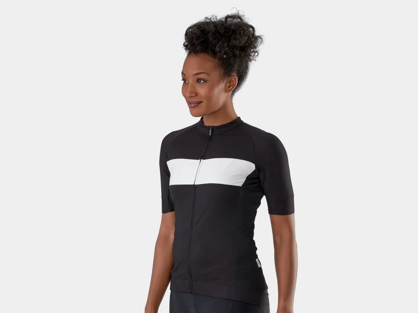Tricota Ciclismo Mujer Trek Circuit LTD Negra/Blanca