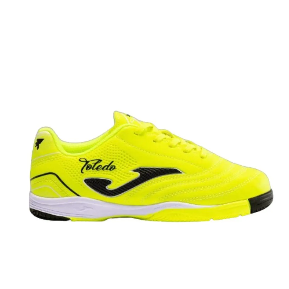 Zapatillas Fútbol Sala JOMA TOLEDO JR 2409 IN. Lemon flúor.